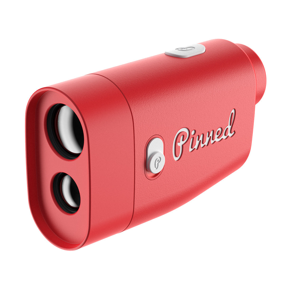 Pinned Golf Prism+ Rangefinder - Red