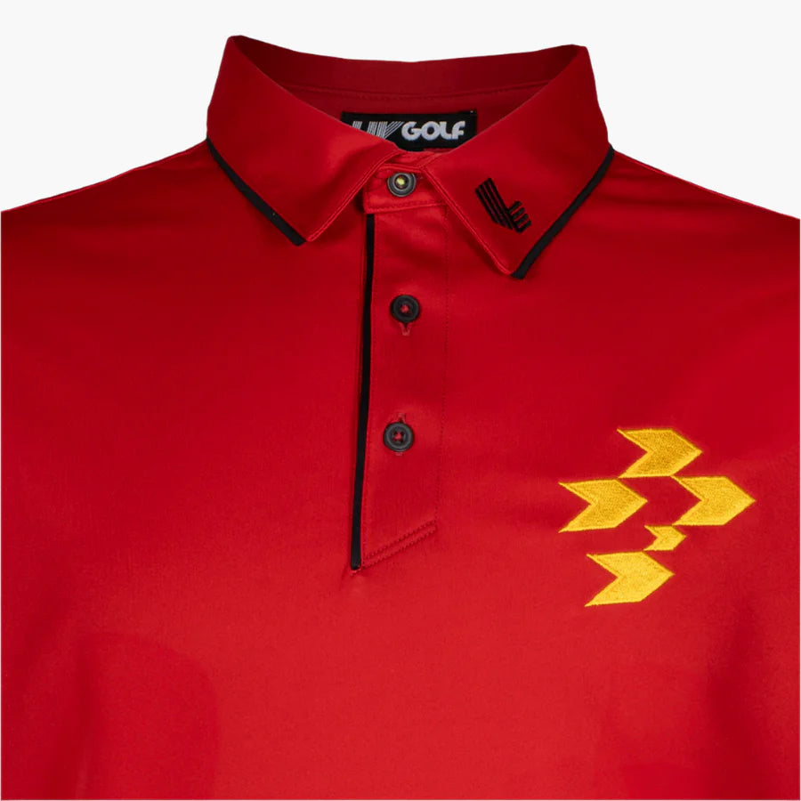 LIV Golf Ripper GC All Over Print Polo