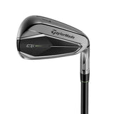 TaylorMade Qi Gunmetal Steel Iron - Mens Left Hand
