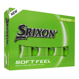 Srixon 2025 Soft Feel 14 12pk Golf Balls - Brite Green