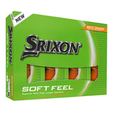 Srixon 2025 Soft Feel 14 12pk Golf Balls - Brite Orange