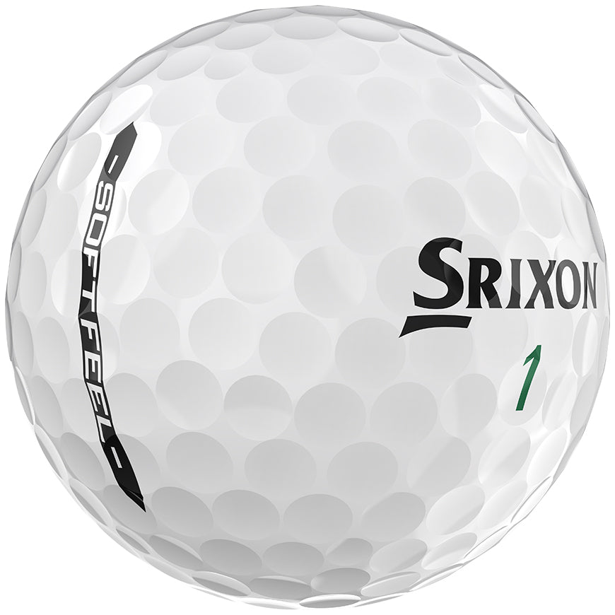 Srixon 2025 Soft Feel 14 12pk Golf Balls - White