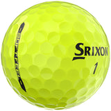 Srixon 2025 Soft Feel 14 12pk Golf Balls - Yellow
