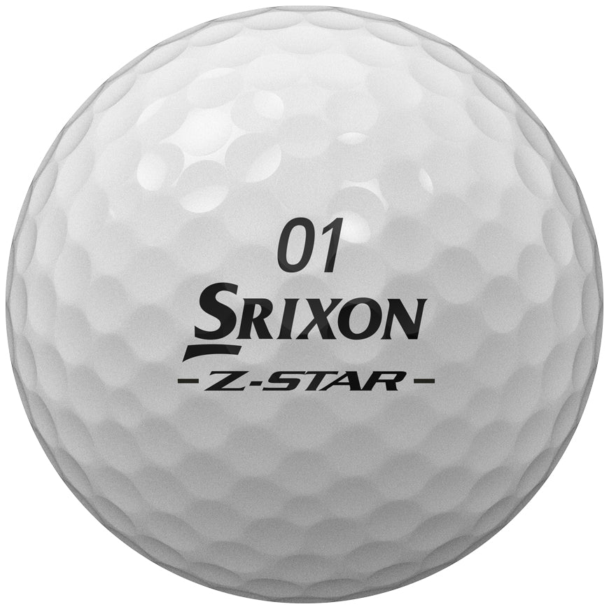 Srixon 2025 Z-Star 9 Divide 12pk Golf Balls - White/Yellow