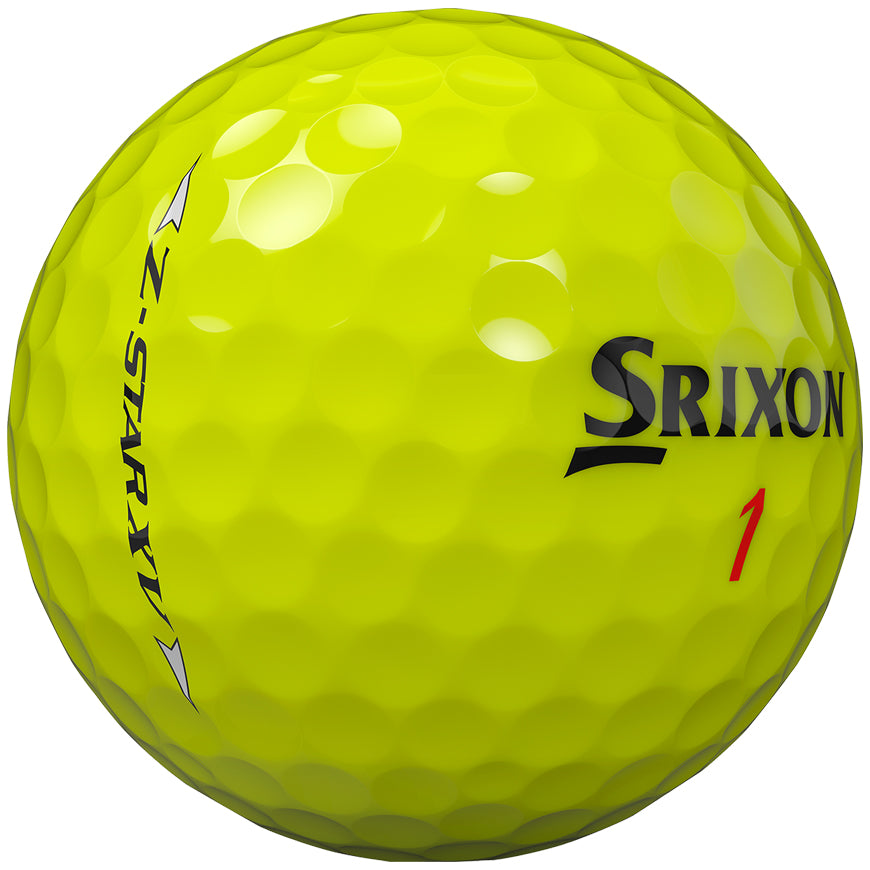 Srixon 2025 Z-Star XV 9 Golf Balls 12pk - Yellow – Drummond Golf