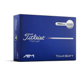 Titleist 2026 Tour Soft Blue Aim Golf Balls 12pk - White