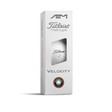 Titleist 2026 Velocity Aim Golf Balls 12pk - White