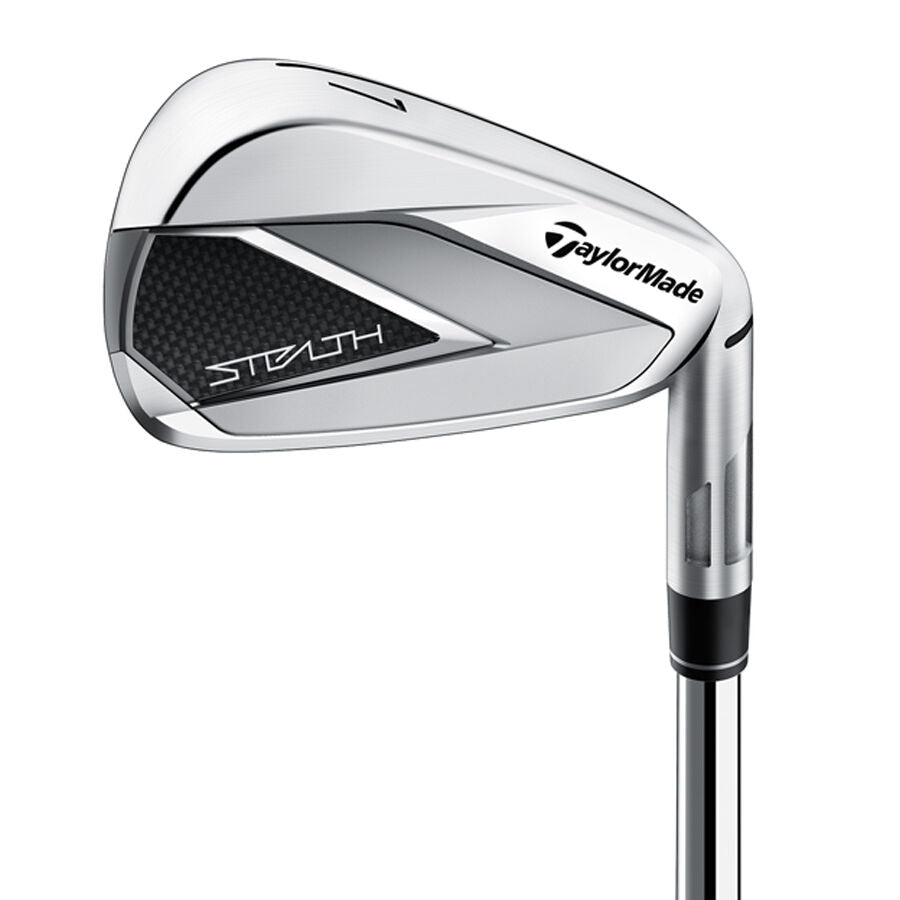 TaylorMade Stealth Iron Set - Left Hand 4-PW Stiff Flex