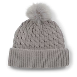 Titleist Cable Knit Pom Pom Beanie