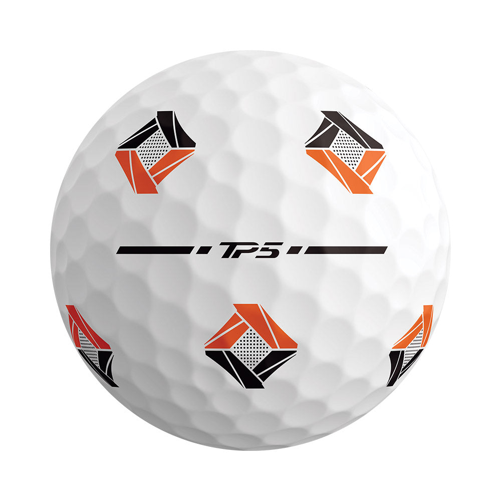 TaylorMade 2024 TP5 Pix Golf Balls 12pk - White