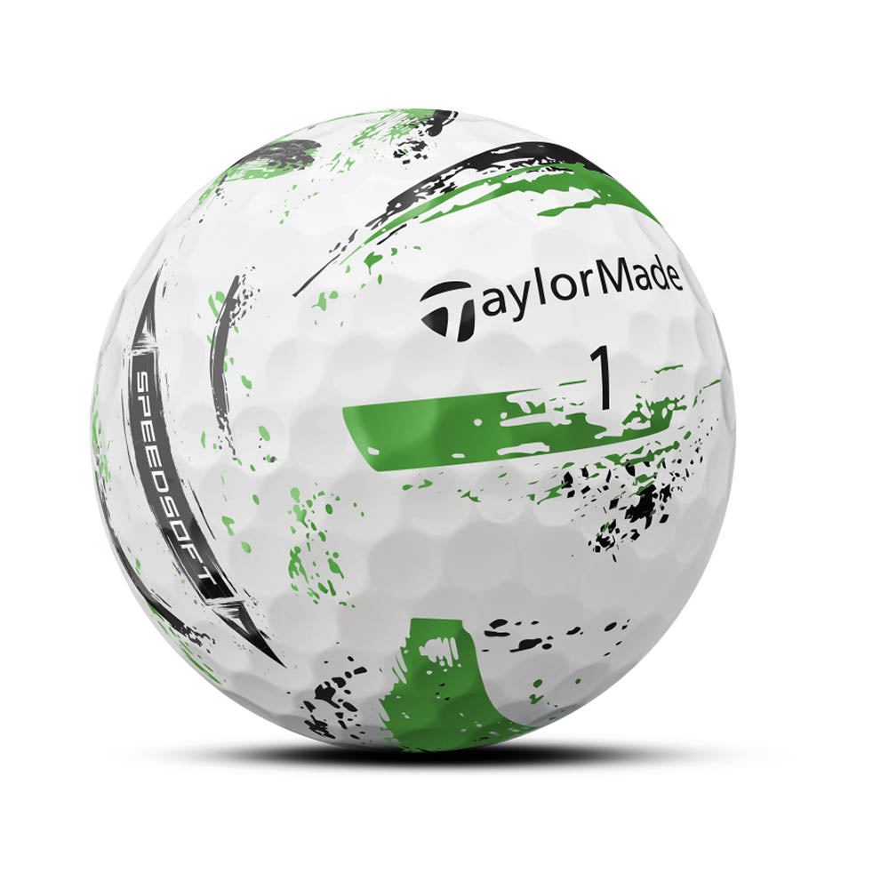 TaylorMade 2024 Speed Soft Ink Golf Balls 12pk - Green