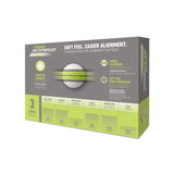 TaylorMade 2025 Tour Response Stripe 12pk Golf Balls - Neon Yellow