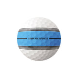 TaylorMade 2025 Tour Response Stripe 12pk Golf Balls - Neon Blue