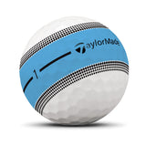 TaylorMade 2025 Tour Response Stripe 12pk Golf Balls - Neon Blue