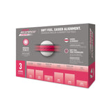 TaylorMade 2025 Tour Response Stripe 12pk Golf Balls - Neon Pink