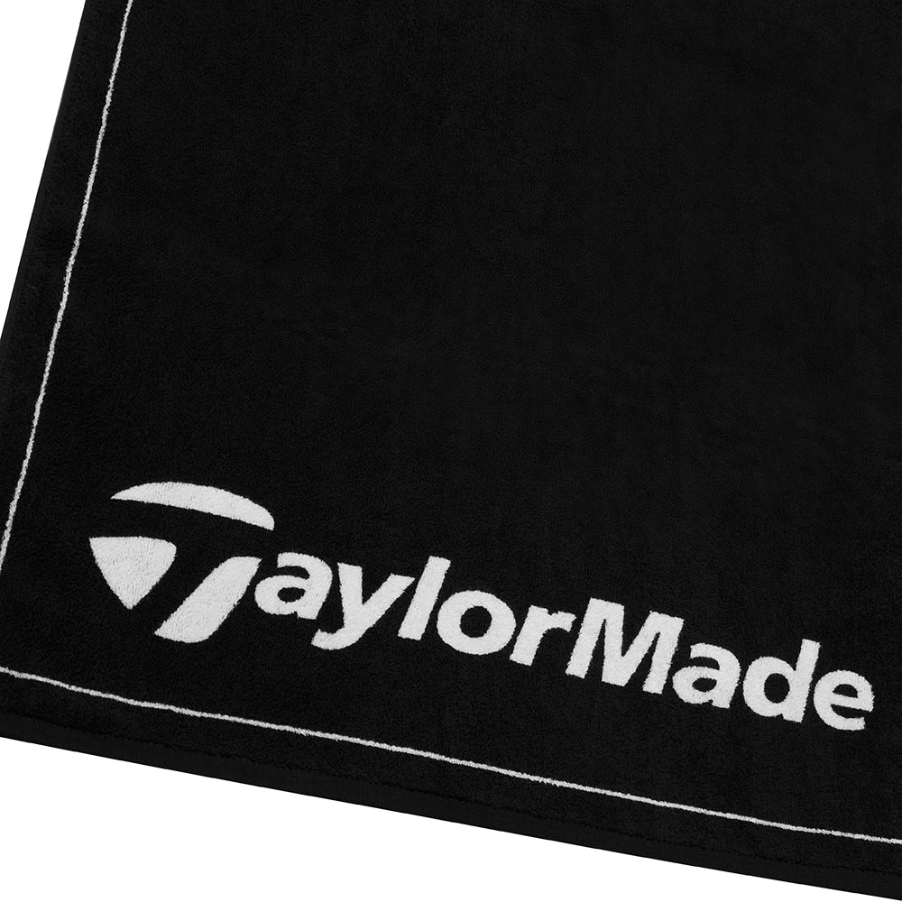 TaylorMade 2026 Tour Towel - Black