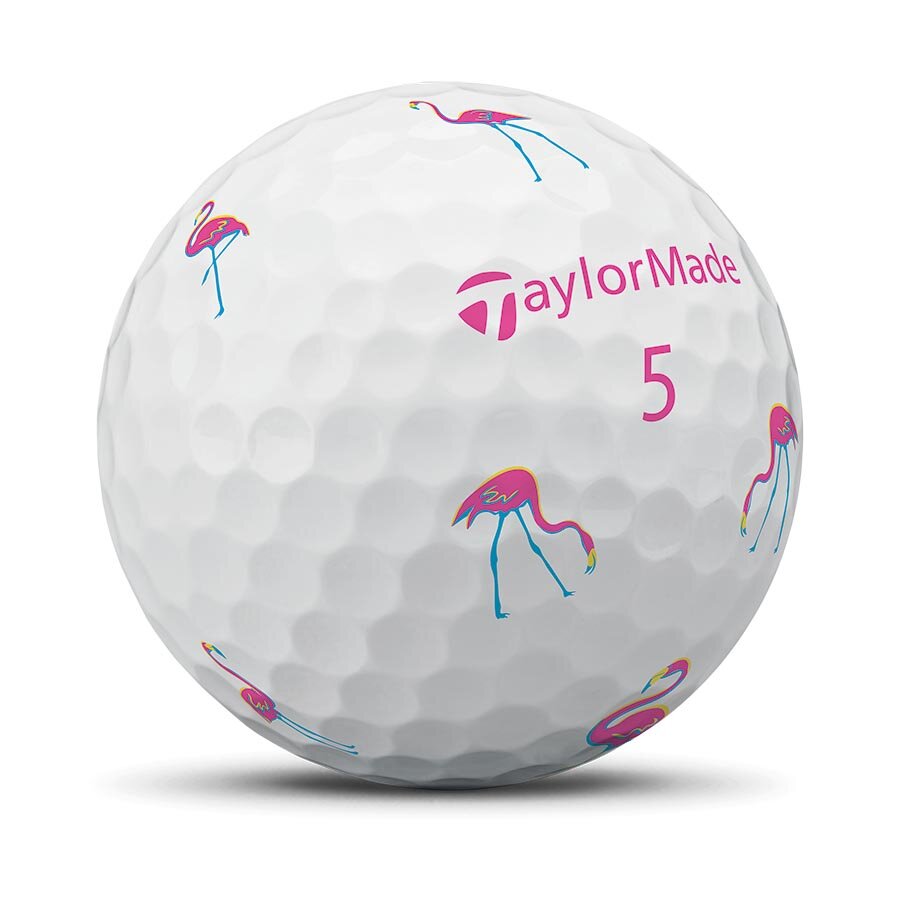 TaylorMade 2026 TP5 Pix 12pk Golf Balls - Flamingo