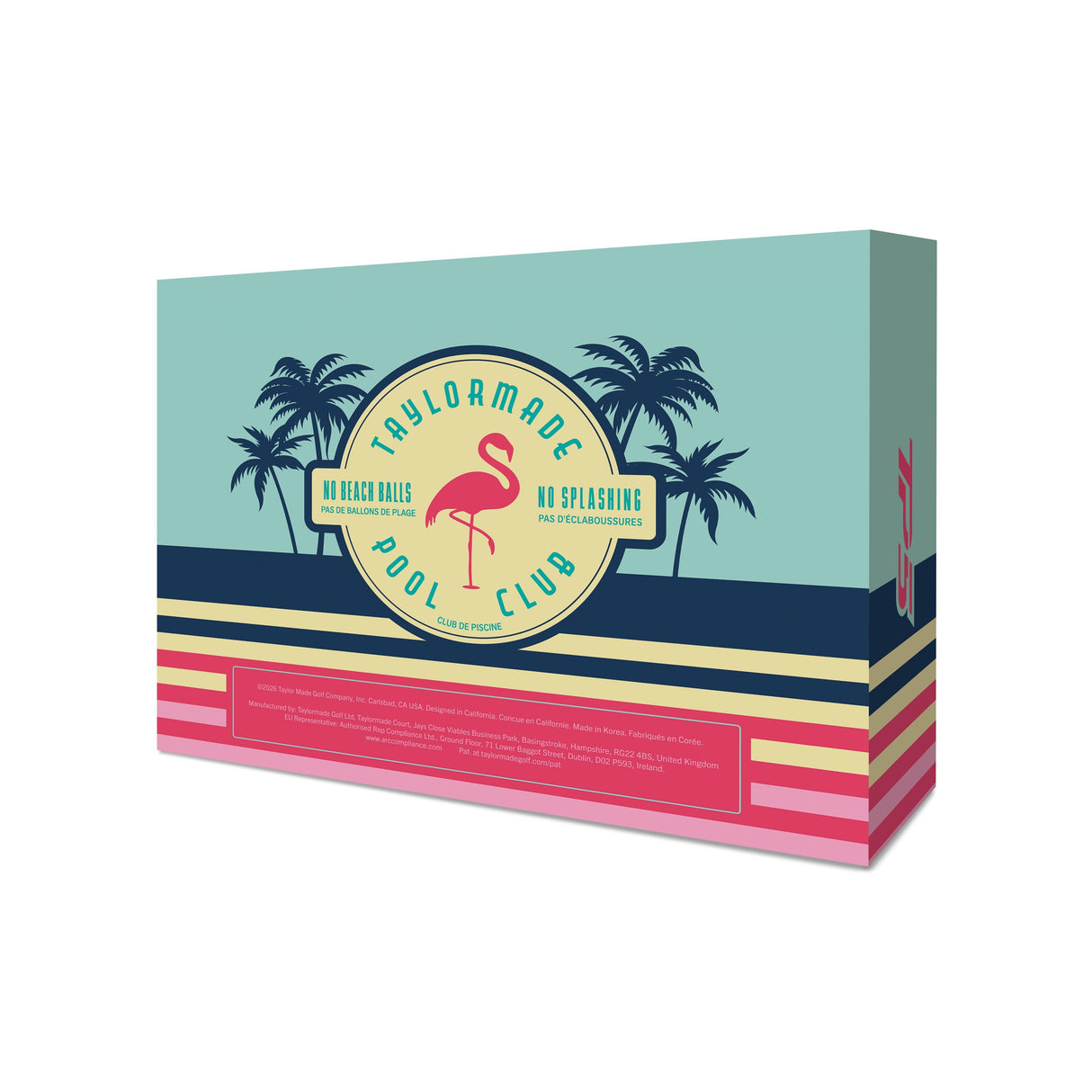 TaylorMade 2026 TP5 Pix 12pk Golf Balls - Flamingo