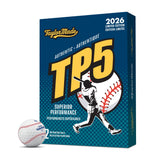 TaylorMade 2026 TP5 PIX Baseball 12PK - White/Red