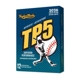TaylorMade 2026 TP5 PIX Baseball 12PK - White/Red