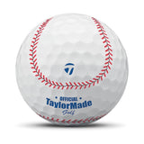 TaylorMade 2026 TP5 PIX Baseball 12PK - White/Red