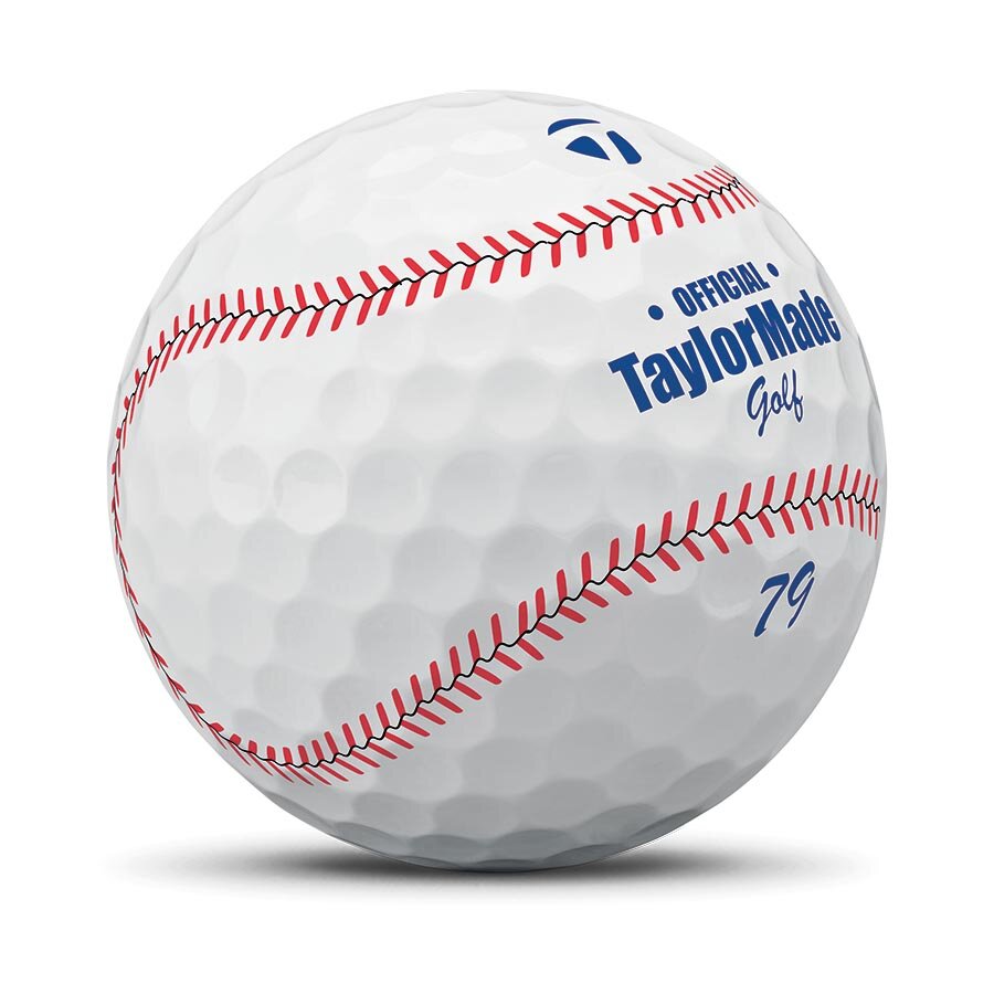 TaylorMade 2026 TP5X PIX Baseball 12PK - White/Red