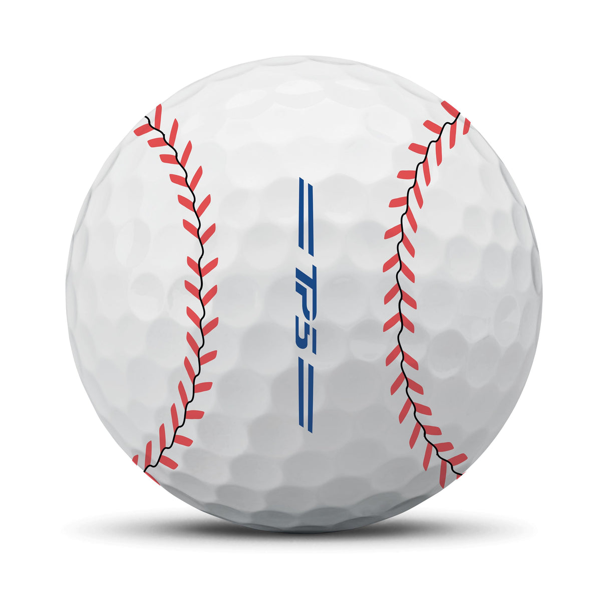 TaylorMade 2026 TP5X PIX Baseball 12PK - White/Red