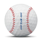 TaylorMade 2026 TP5X PIX Baseball 12PK - White/Red