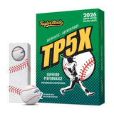 TaylorMade 2026 TP5X PIX Baseball 12PK - White/Red