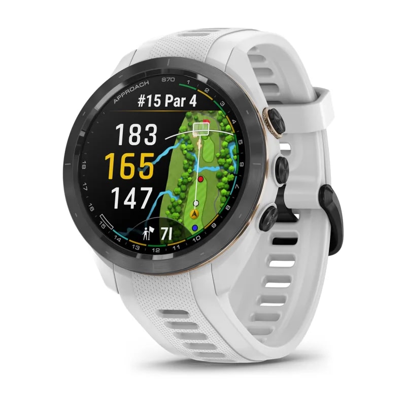 Garmin Approach S70 GPS Smart Watch 42mm - White