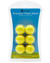 Golf Craft Practice Foam Balls - 6 Pack