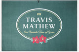 TravisMathew Founders Circle Towel - Silver Pine