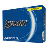 Srixon 2024 AD333 Golf Balls 12pk - Yellow