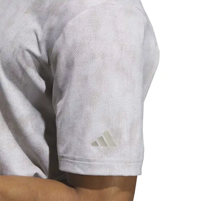 ADIDAS MENS ULTIMATE365 TEXTURED PRINT POLO