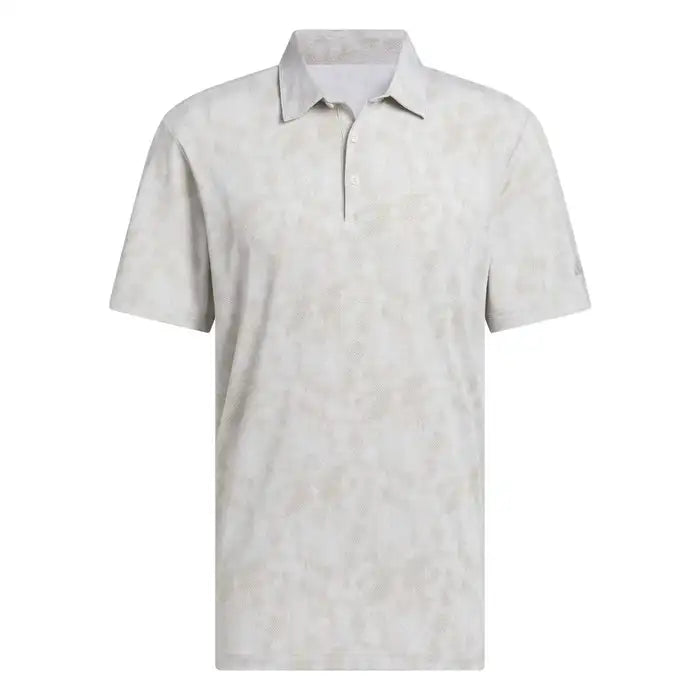 ADIDAS MENS ULTIMATE365 TEXTURED PRINT POLO