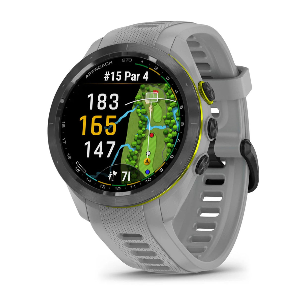 Garmin Approach S70 GPS Smart Watch 42mm - Grey