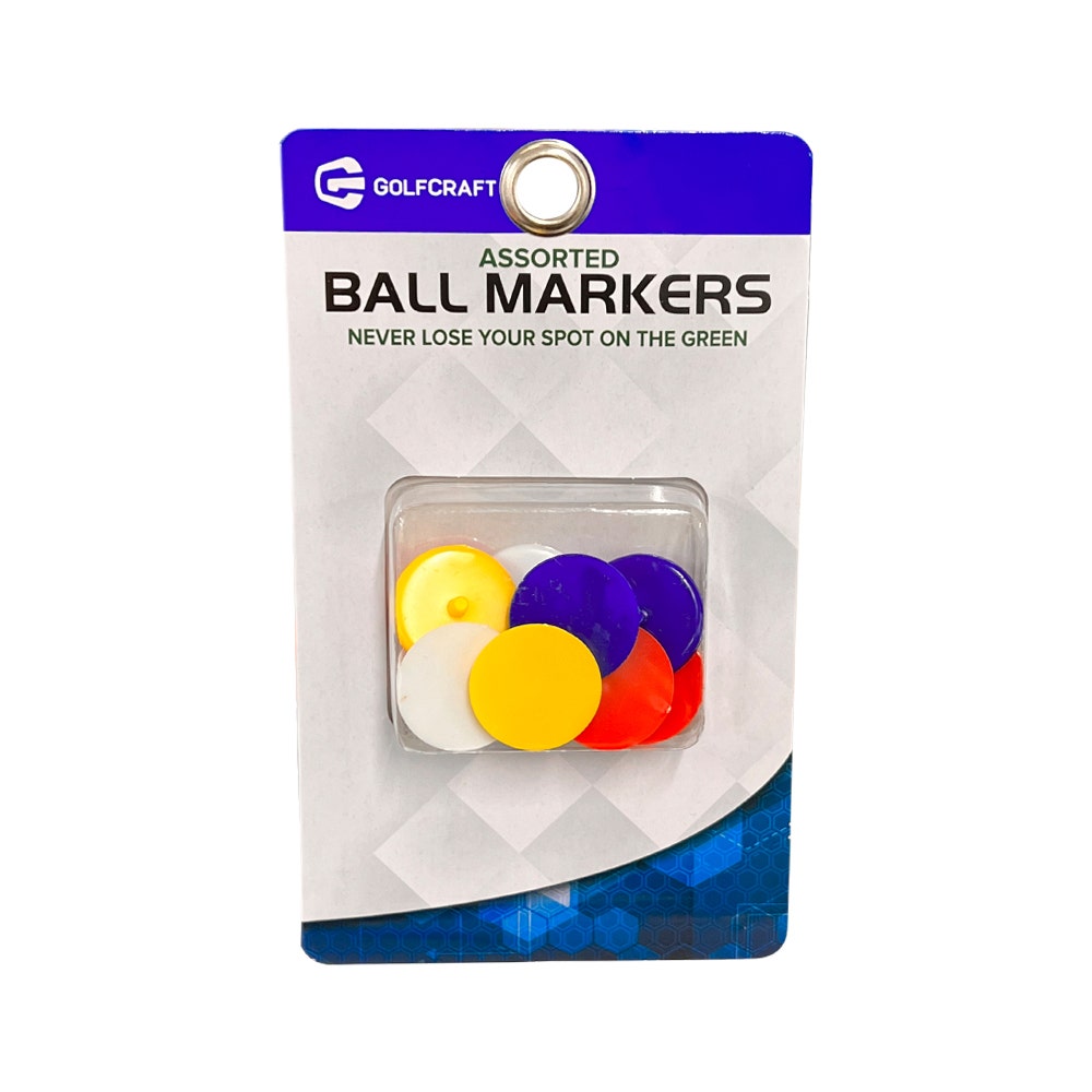 Golf Craft Ball Markers - 12 pack