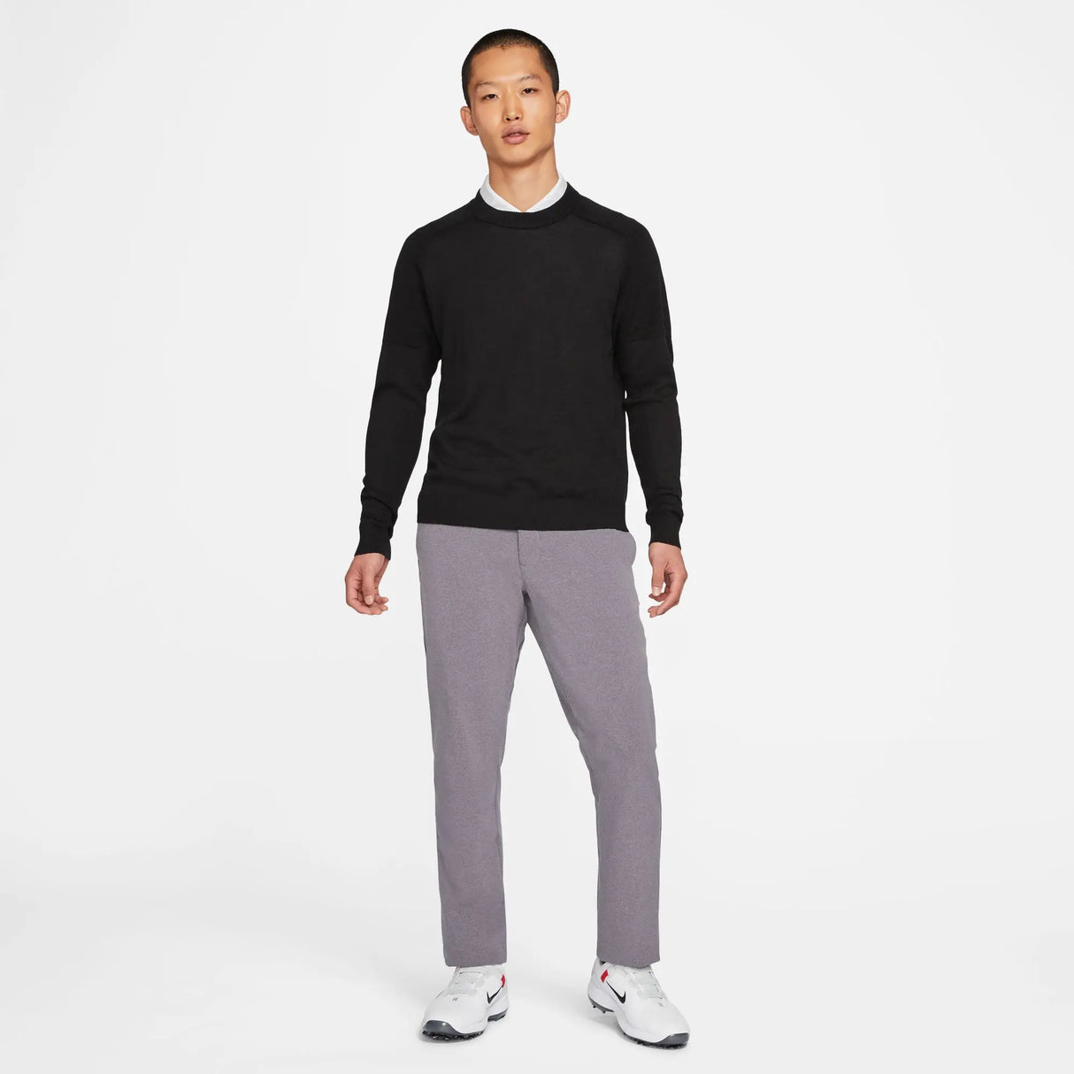 Nike Tiger Woods Sweater Knit Crew Top