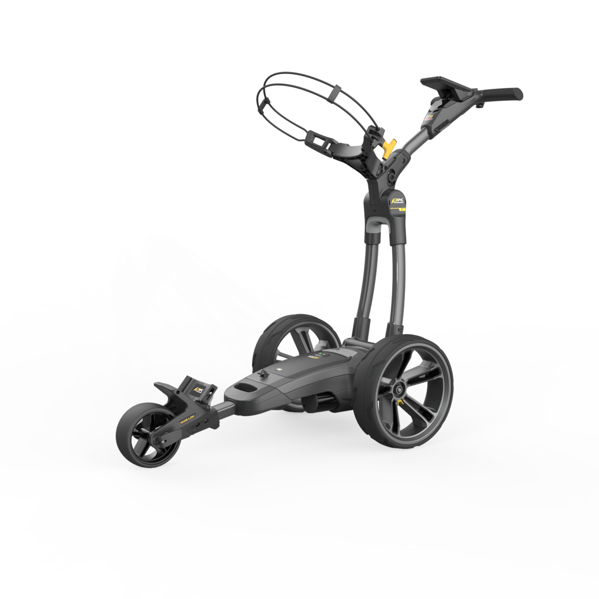 Powakaddy CT12 EBS GPS Extended Lithium Buggy - Gun Metal