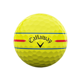 Callaway 2024 Chrome Soft 360 Triple Track Golf Balls 12pk - Yellow
