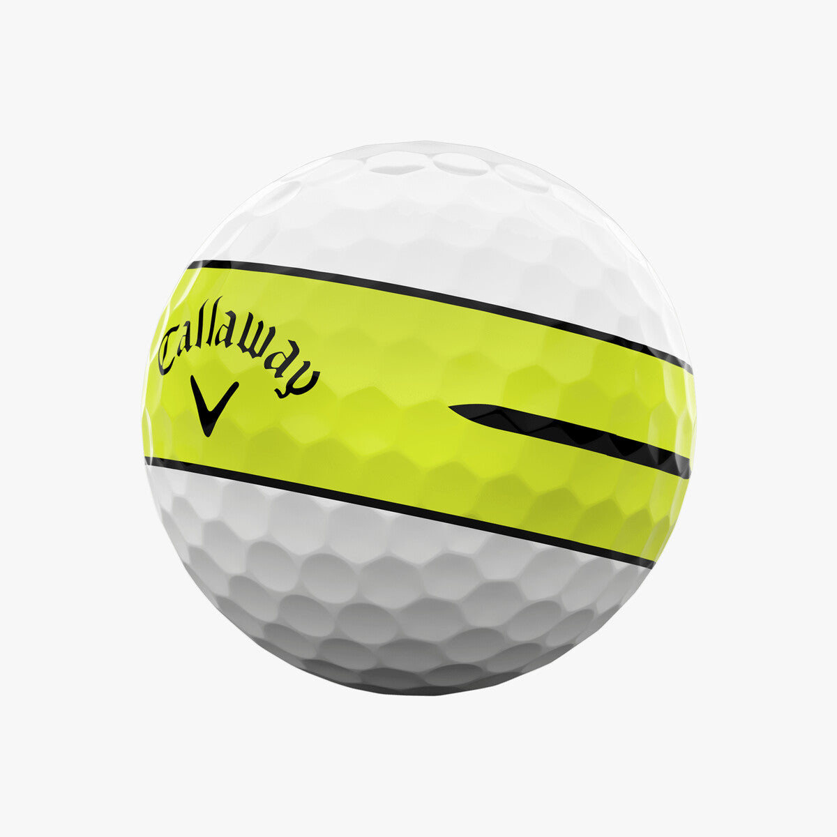 Callaway Chrome Soft 360 12pk Golf Balls - Yellow Stripe