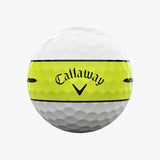 Callaway Chrome Soft 360 12pk Golf Balls - Yellow Stripe