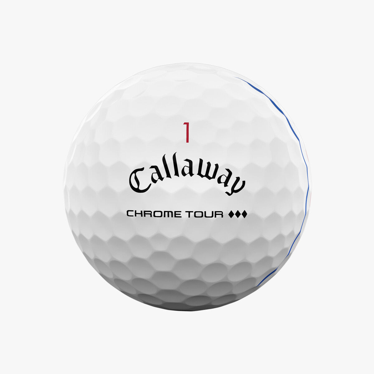 Callaway 2025 Chrome Tour Triple Diamond Triple Track 12pk Golf Balls - White