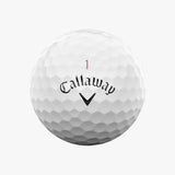 Callaway 2025 Chrome Tour Triple Diamond 12pk Golf Balls - White