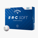 Callaway 2025 ERC Soft Triple Track Golf Balls 12pk - White