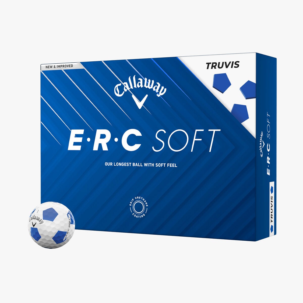 Callaway 2025 ERC Soft Truvis Golf Balls 12pk - Blue