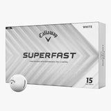 Callaway 2025 Superfast Golf Balls 15pk - White