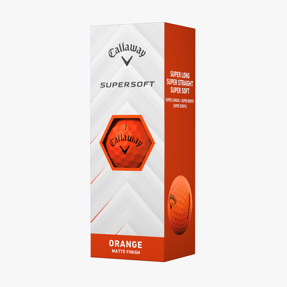 Callaway 2025 Supersoft Golf Balls 12pk - Orange