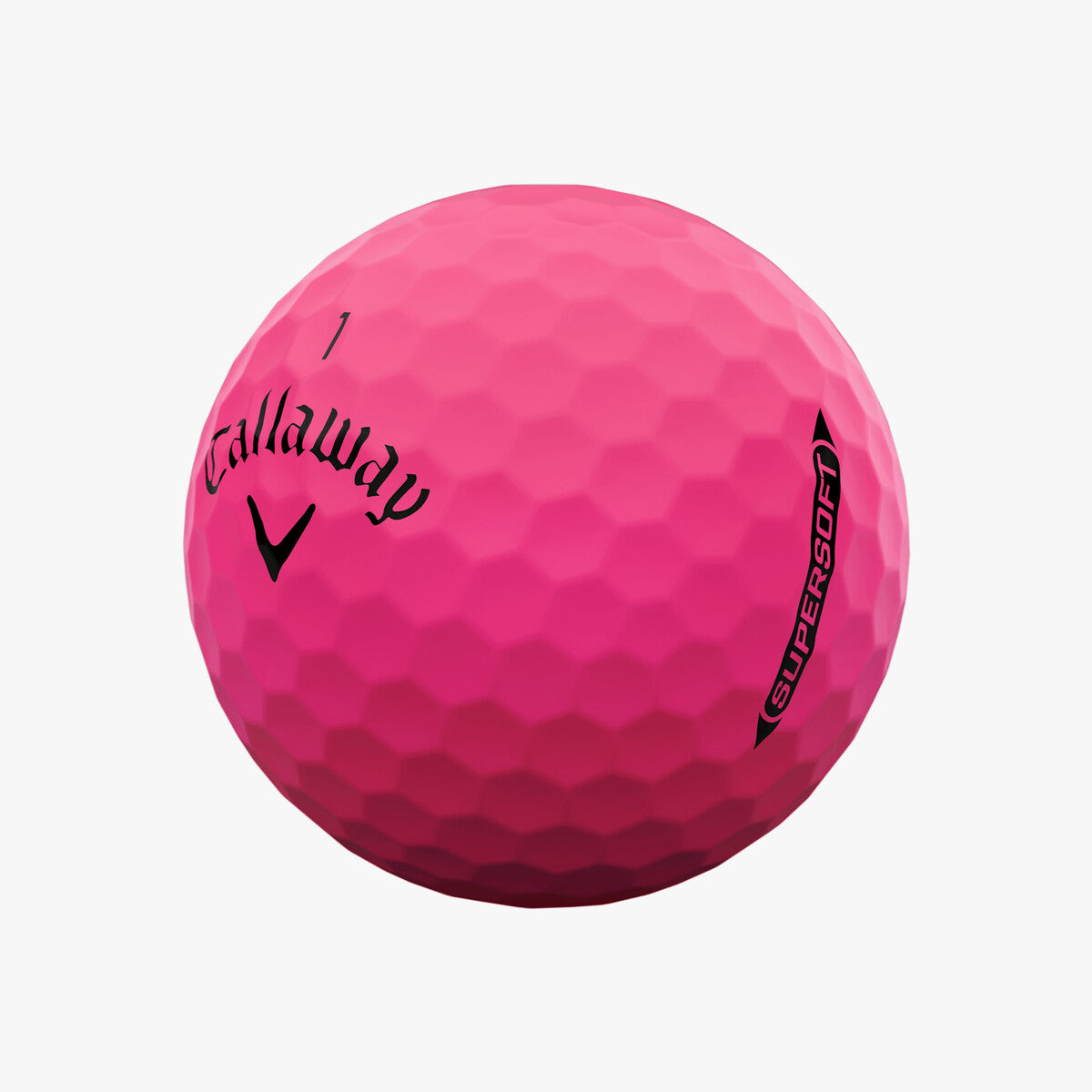 Callaway 2025 Supersoft Golf Balls 12pk - Pink