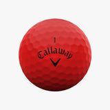 Callaway 2025 Supersoft Golf Balls 12pk - Red